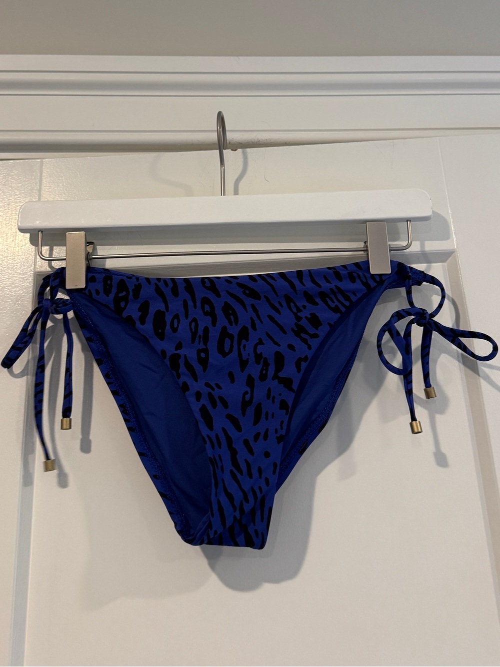 Vitamin A Leopard Tie Bikini Bottoms